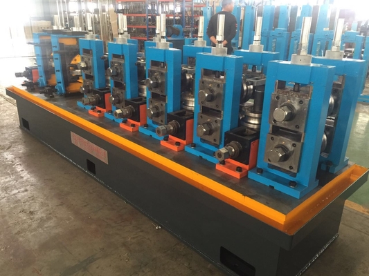 3-8mm boru için büyük kapasiteli boru makinesi 32-129mm çaplı çelik boru üretim hattı