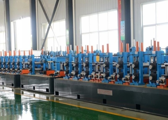 Çelik şerit bobini Hg63x4.0 Erw boru değirmeni CE Geçmiş Yüksek Frekanslı Tüp değirmeni