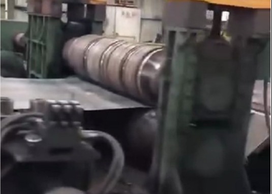 1-8mm *2000mm Çelik Dilme Makinası Kesme Hızı 0-40m/Dk