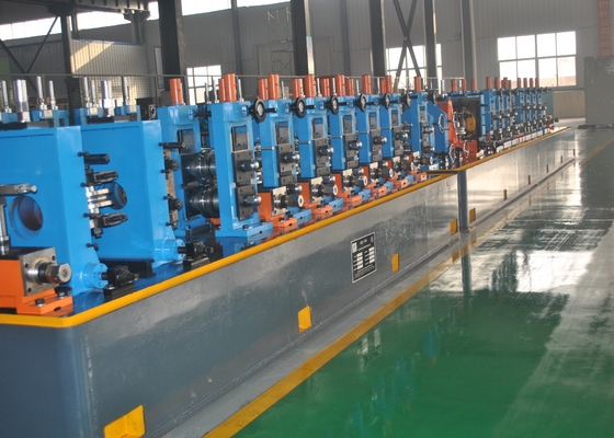 Yüksek Frekans Kaynaklı Boru Değirmeni HG63x3.0mm Kaynaklı Boru Değirmeni Makinesi Düz Elektrikli