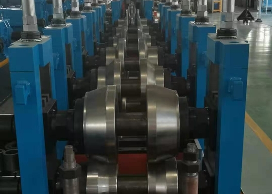 Yüksek Frekans Kaynaklı Boru Değirmeni 1.5-4.0 Mm Kalınlıkta Yuvarlak 33.78 ~ 60.3mm