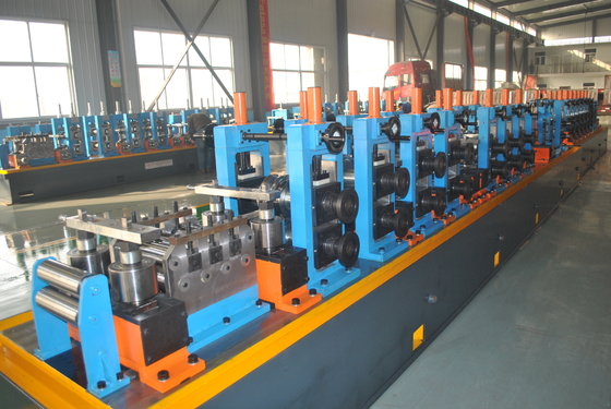 50mm Düşük Karbonlu Çelik Hf Tüp Fırlatma Makinesi Tüp Yapma