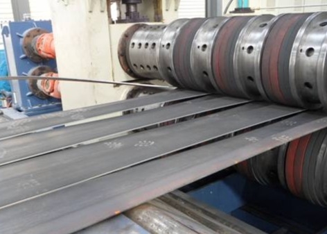 Kesilmiş Şerit Bobin 80m / Min Metal Çelik Düşük Karbonlu Çelik Dilme Makinesi