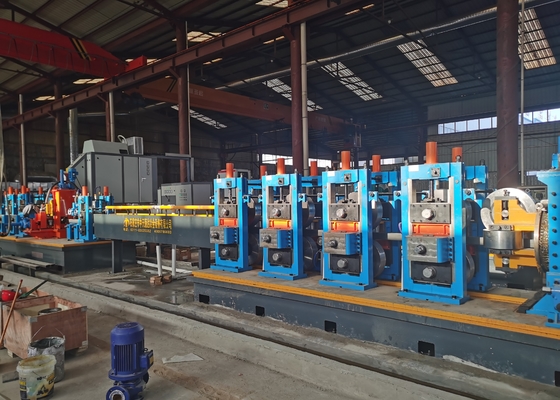Yüksek Frekans Kaynak Borusu Değirmen Makinesi Düz Dikiş Rulo Geçiş Tasarımı