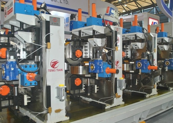 130 X 5 Mm Otomatik Tüp Değirmen Kare Çelik Kaynaklı Boru Yapma Makinesi