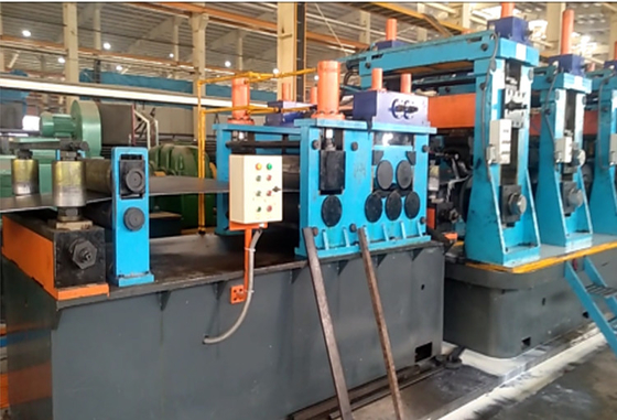 165mm Galvanizli Boru Değirmen Makinası Plc Kontrol
