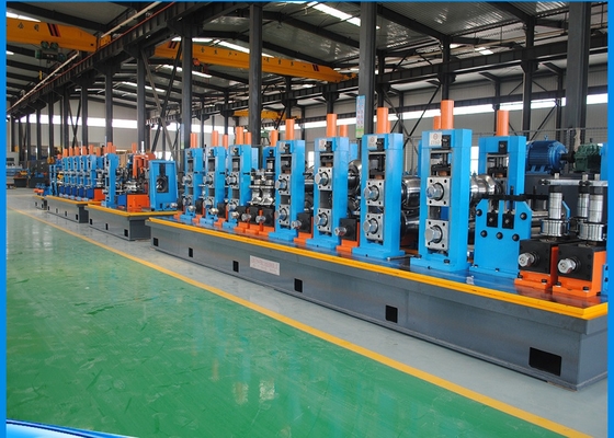 Yüksek Frekans Kaynaklı Boru Değirmeni 60mm Yuvarlak Boru Değirmeni Yüksek Hızlı Erw Boru Yapımı
