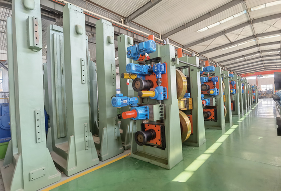 Kare 300x300mm Karbon Çelik Boru Fabrikası Tam Otomatik