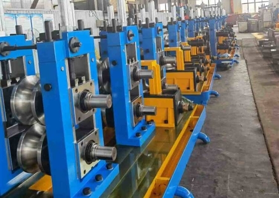 Sıcak Haddelenmiş Düşük Karbonlu Çelik Kaynaklı Boru Üretim Hattı 50 - 100 Mm