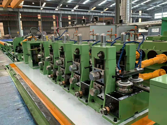 Çap 25 - 60mm Kaynaklı Boru Değirmeni Yeşil Renk Maksimum Hız 50 M / Min