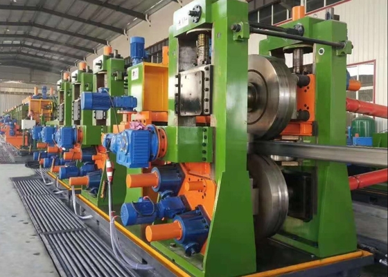 Yuvarlak Api Otomatik Yüksek Frekans Kaynaklı Boru Değirmeni Büyük Çap 530 Mm