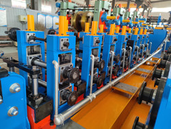Karbon çelik için 89mm Yüksek Frekanslı Kaynaklı Yuvarlak Tüp Fırlatma Makinesi