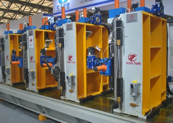 Yüksek frekanslı otomatik boru değirmen 325-530mm 25m/min Karbon Çelik
