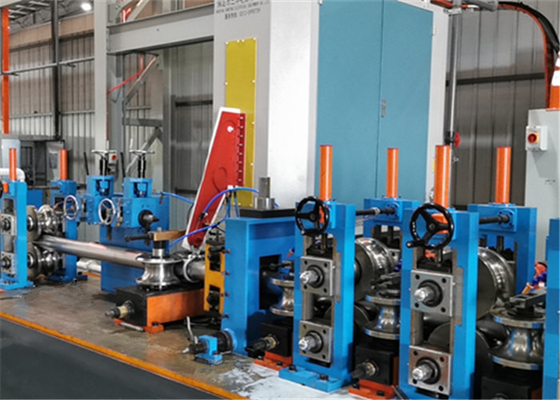 Yüksek Frekanslı Kaynakçılı Galvanizli 18-65mm Karbon Çelik Boru Değirmen Makinesi