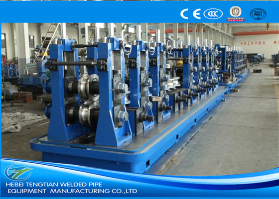 Mavi Tüp Değirmeni Makinası Soğuk Haddelenmiş Bobin Max 8mm Kalınlık 170 * 170mm