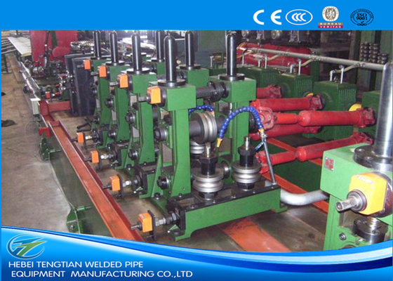 ERW Çelik boru yapım makinesi 80m/min PLC kontrolü Karbon çelik