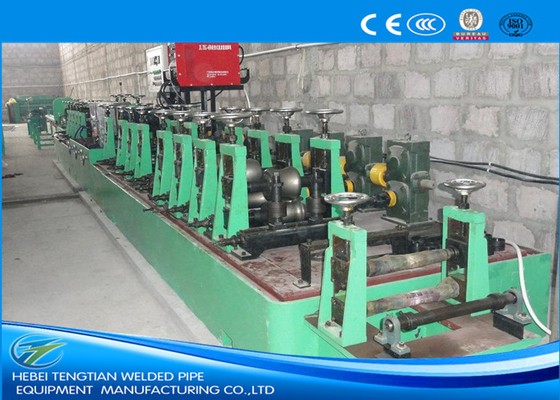 PLC Kontrollü ERW Çelik Boru İmal Makinesi 25-76mm Dış Çap