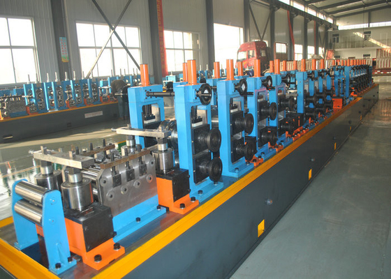Karbon Çeliği Paslanmaz Çelik Borular için ERW Boru Değirmeni Makinesi 16-76mm