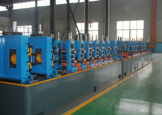Düz Dikiş ERW boru değirmen makinesi, Ss Tube Mill 50HZ Frekansı
