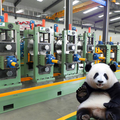 Karbon çelik Otomatik boru değirmen 20-70 m/min 1.5-5.5mm