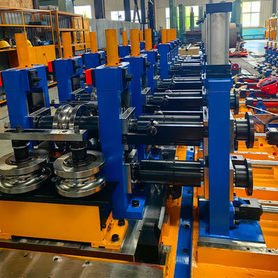 Karbon Çeliği için Yüksek Hızlı ERW Kare Boru Değirmeni 19-60.3mm