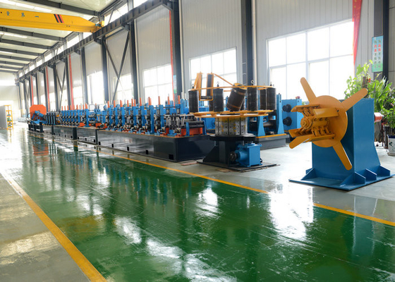 Yüksek Frekanslı Kaynak Tüpü Değirmen Makinesi Max 80m / Min Sonsuz Dişli