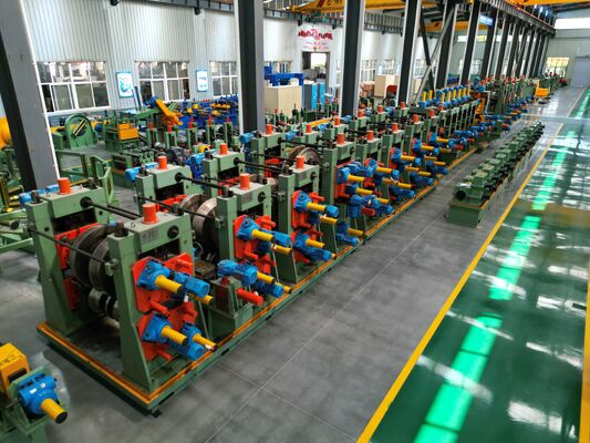 Çelik Kaynaklı Boru Değirmeni 14-50mm Çap 30-130m/dak Hız