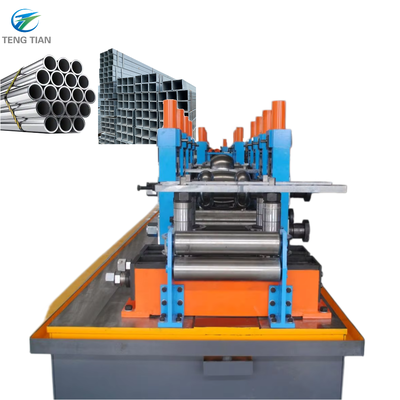 HG140 Precision HF Welded Carbon Steel Pipe Making Machine Φ50-141mm 1.2-5.5mm 80m/min yapısal boru şekillendirme için