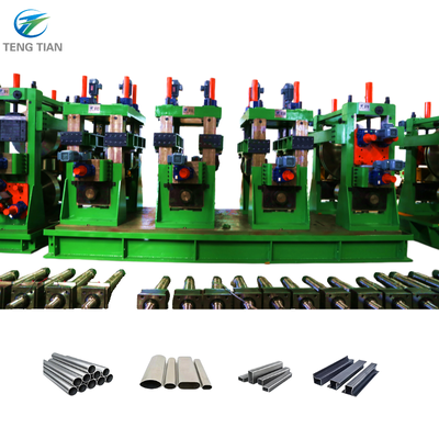 Energy Efficient High Frequency Welded Pipe Production Line Carbon Steel Tube Mill