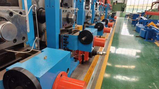 Karbon Çelik Borular için Yüksek Frekanslı Kaynaklı Teknolojisiyle Gelişmiş ERW Tüp Mühürü 21-63mm Borular için CE ISO Tüp Mühür Makinesi 50m/min