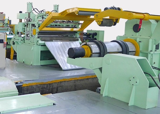 PLC kontrollü CNC Galvanizli Çelik Rulo Dilme Hattı Makinası